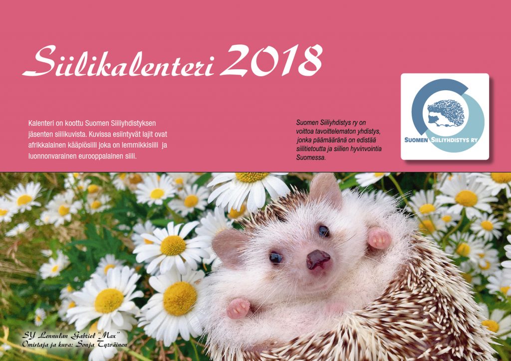 Siilikalenteri 2018